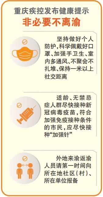重庆报告2例新冠肺炎确诊患者 九龙坡已排查判定密接、次密接共计284人，长寿确诊病例系九龙坡病例密接者「相关图片」